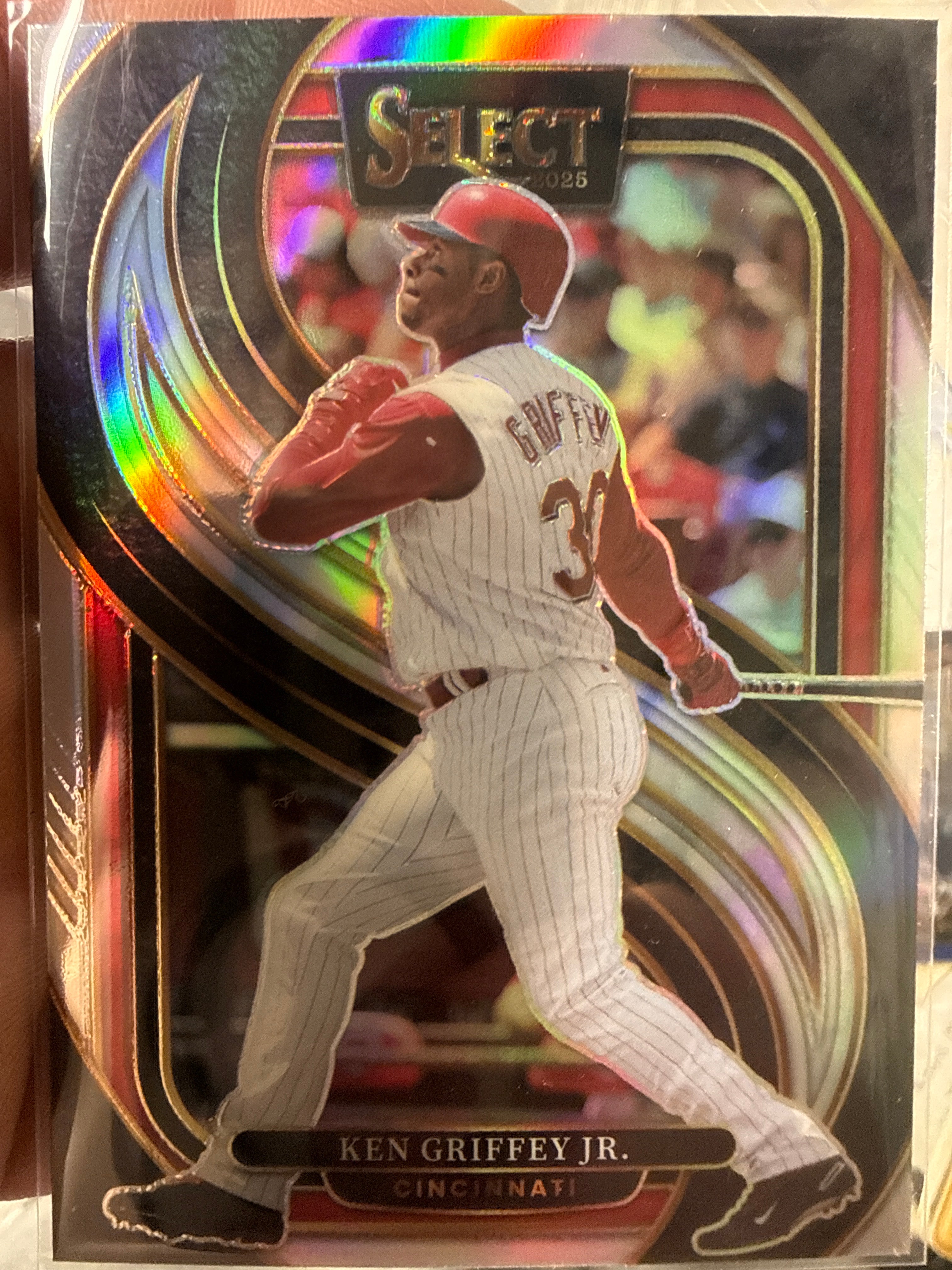 2025 Panini Select #142 Ken Griffey Jr. Premier Level Prizm