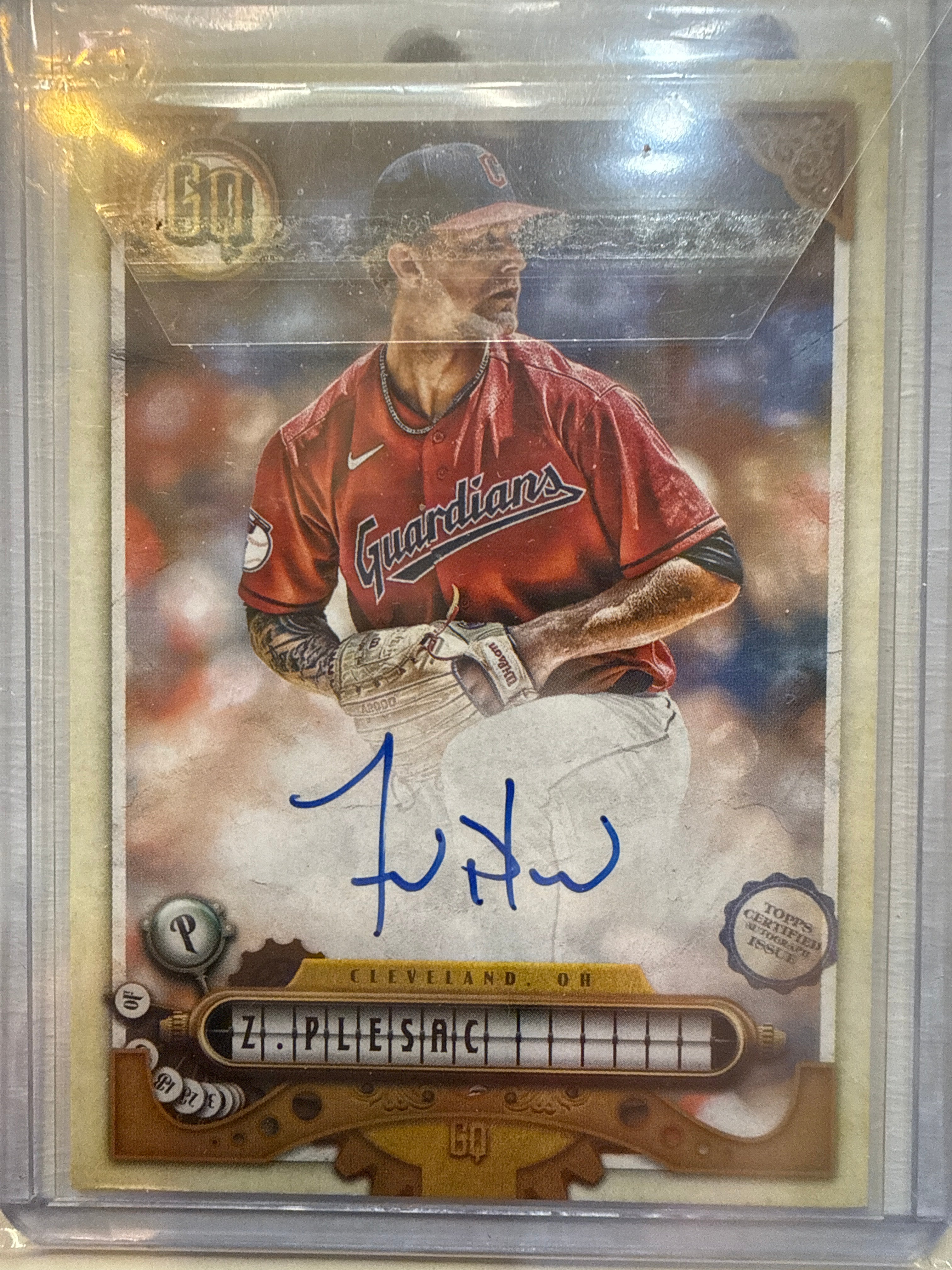 2022 Topps Gypsy Queen Zach Plesac Autograph - Guardians