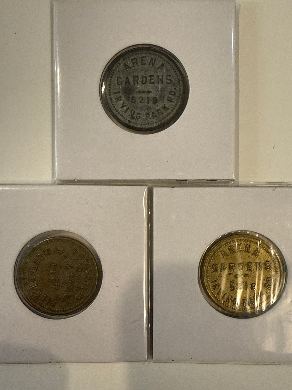 Early 20s-30s Chicago Bar drink tokens lot