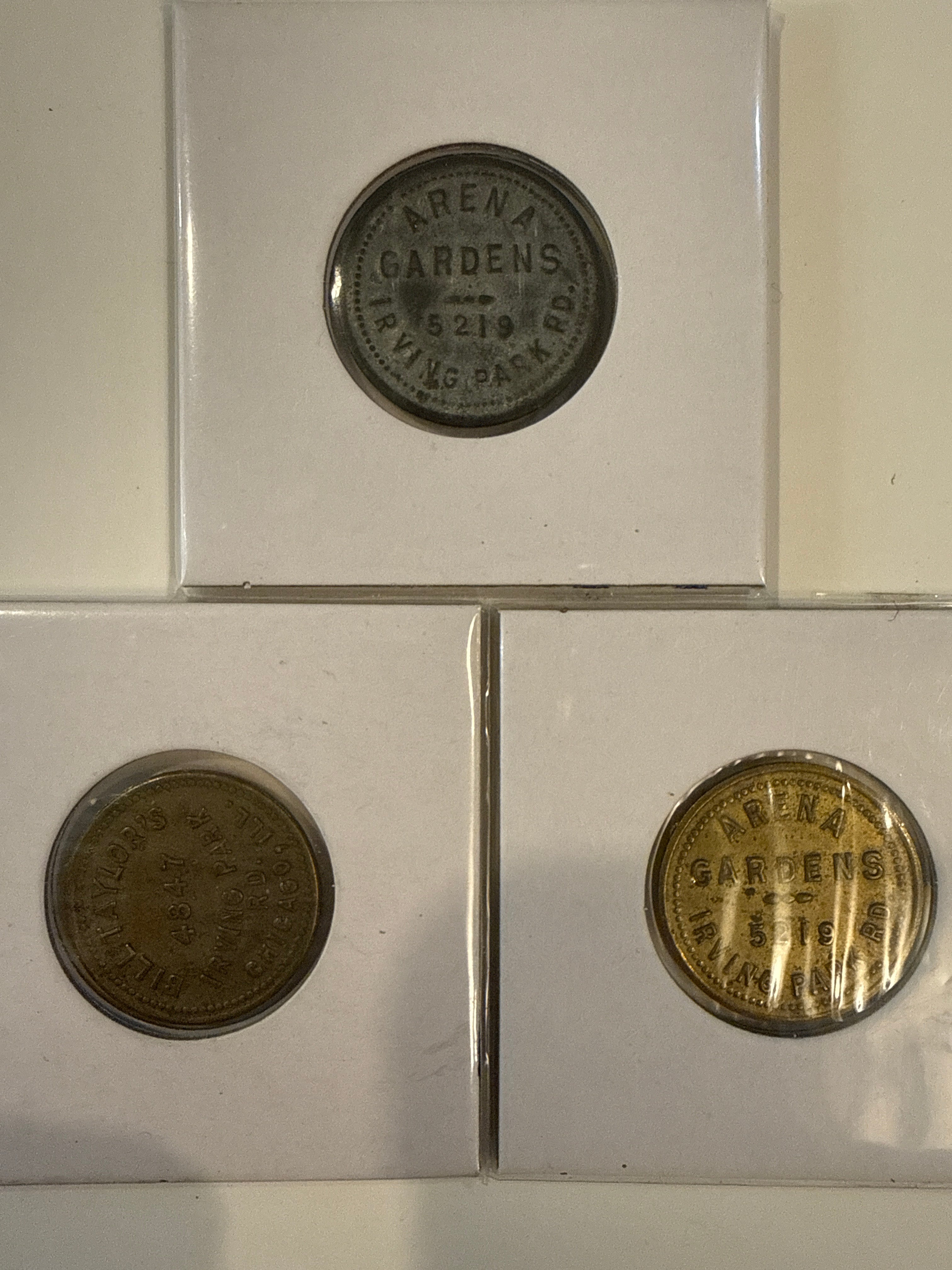 Early 20s-30s Chicago Bar drink tokens lot