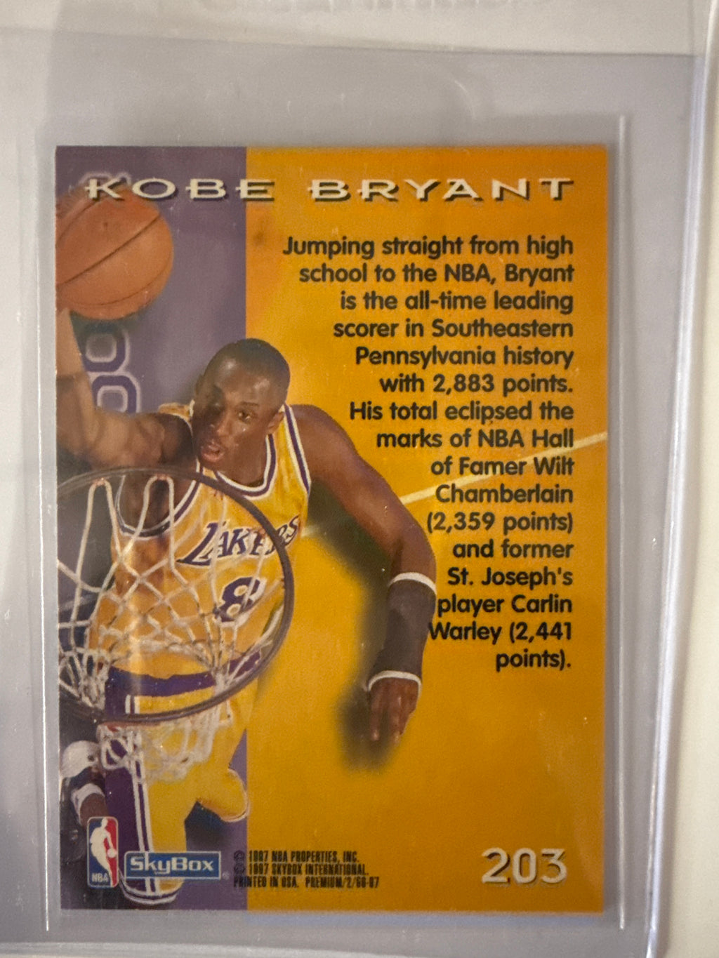 Kobe Bryant #203