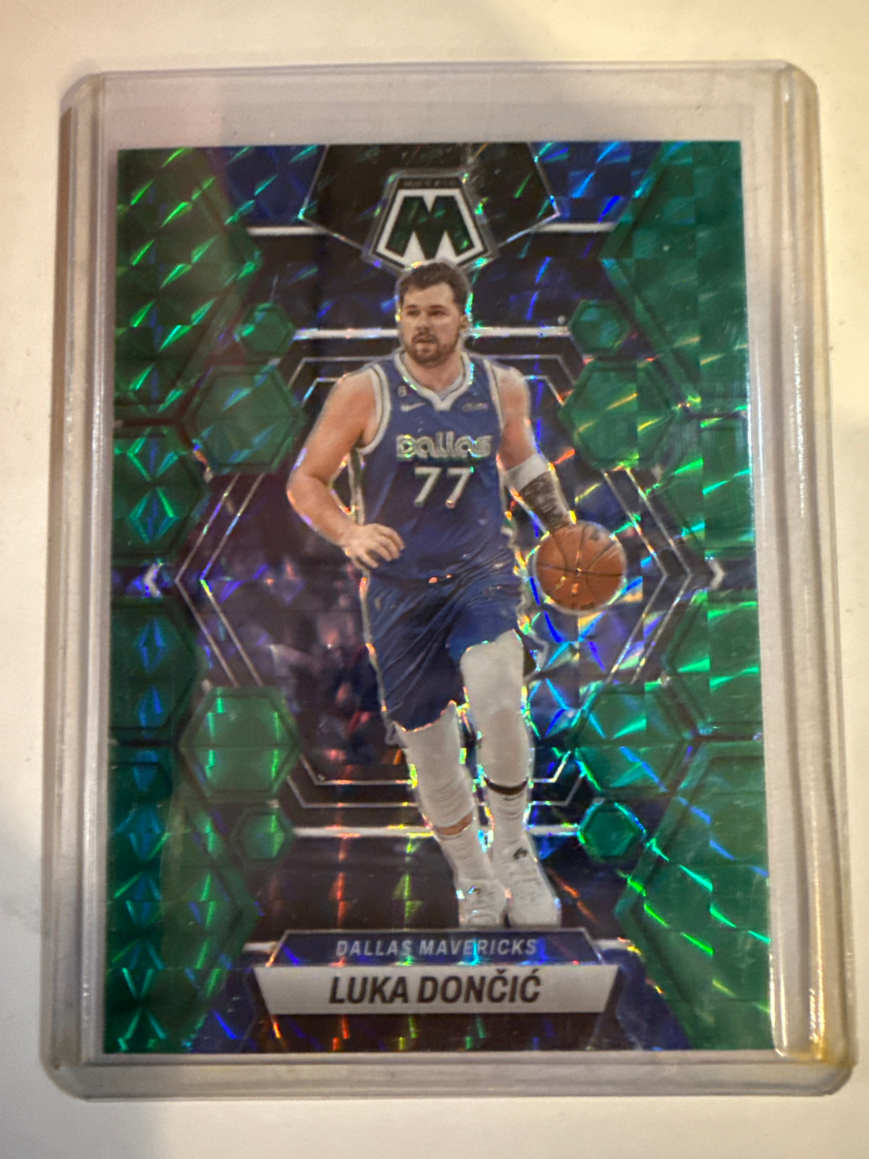 Luka Doncic #1 2025 Panini Mosaic Prizm - Dallas Mavericks NBA Card