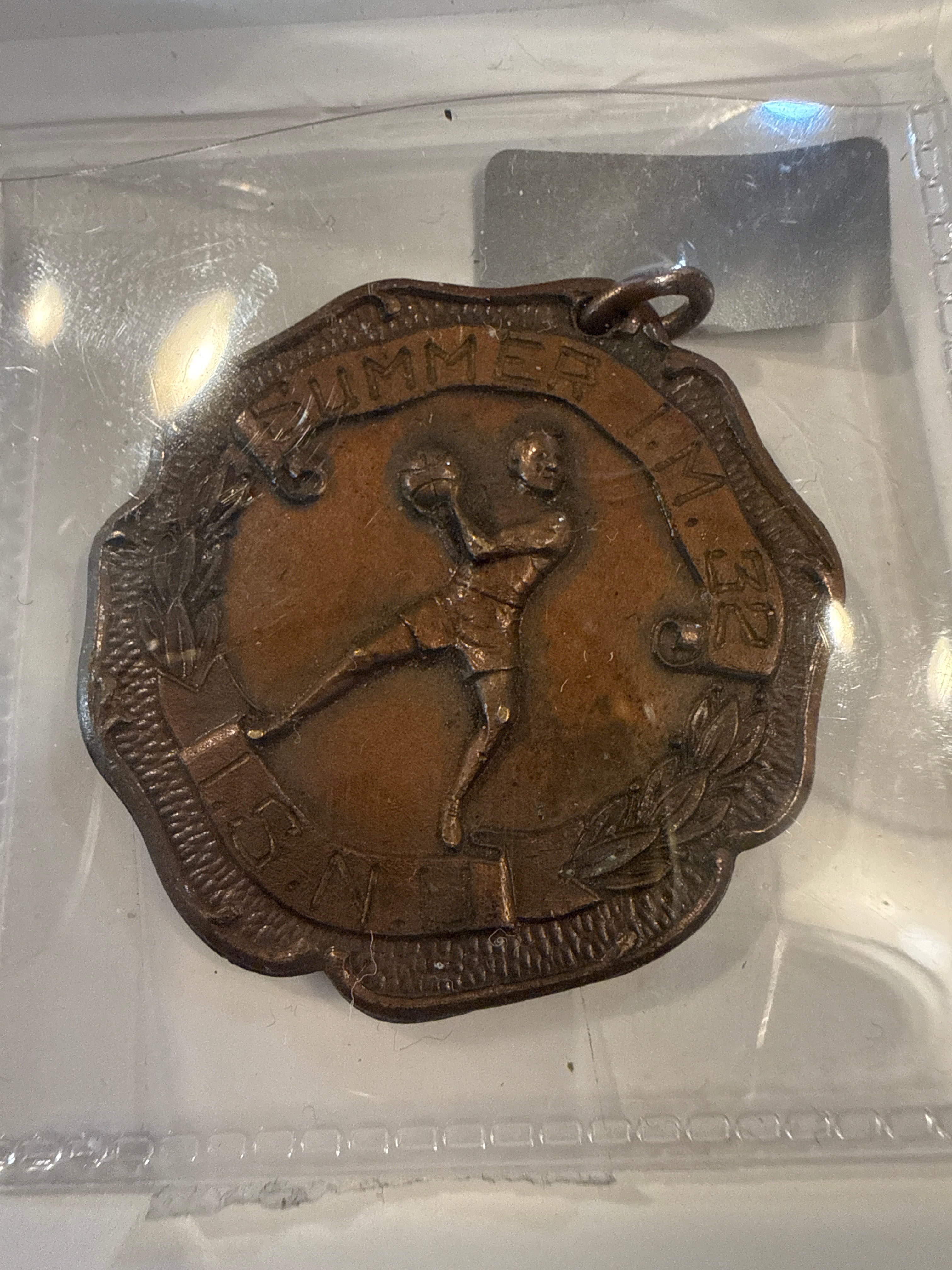 1932 Summer Games Watch Fob medal