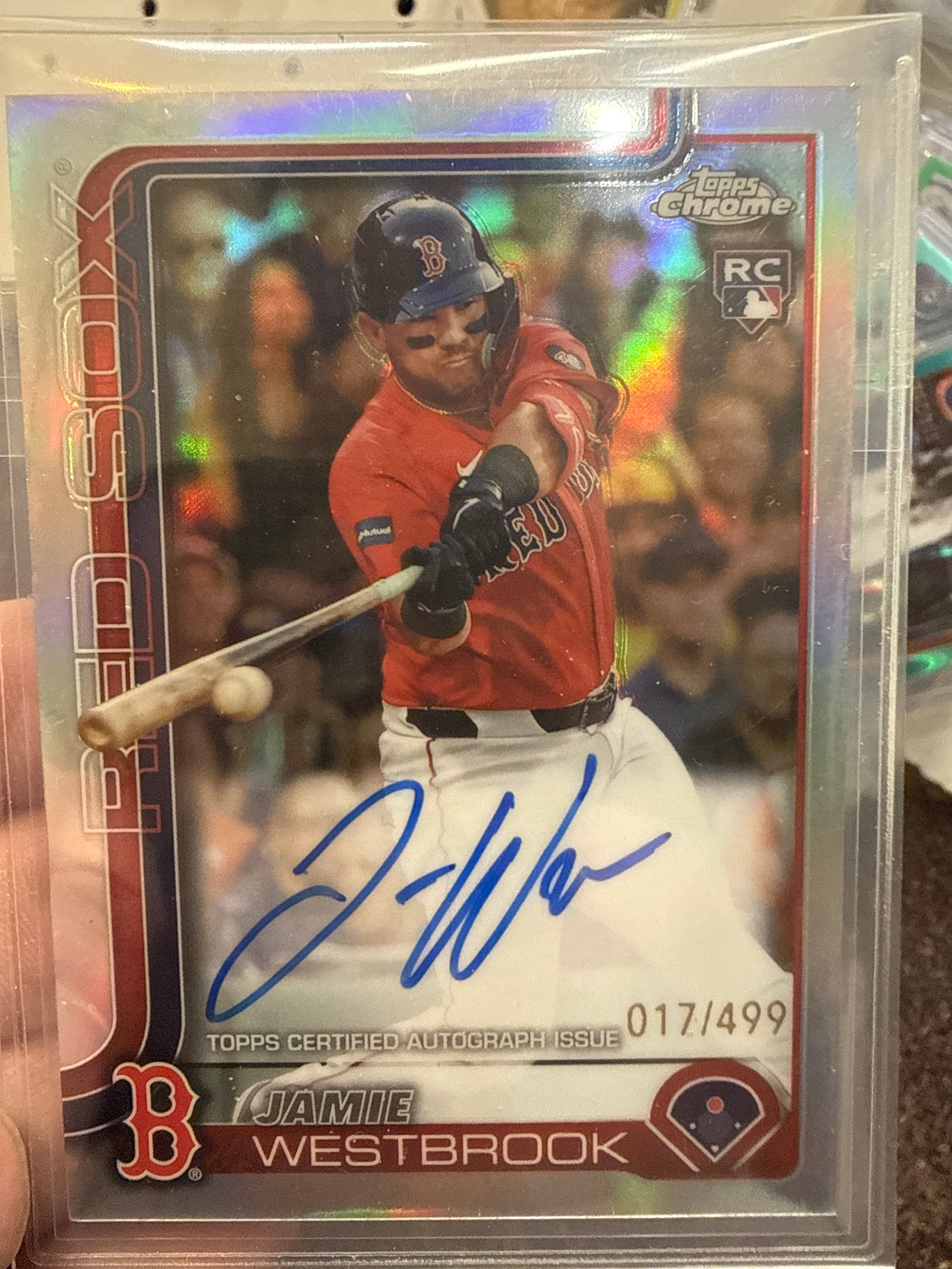 2025 Topps Jaimie Westbrook #RA-JWE Autograph Rookie Card /499