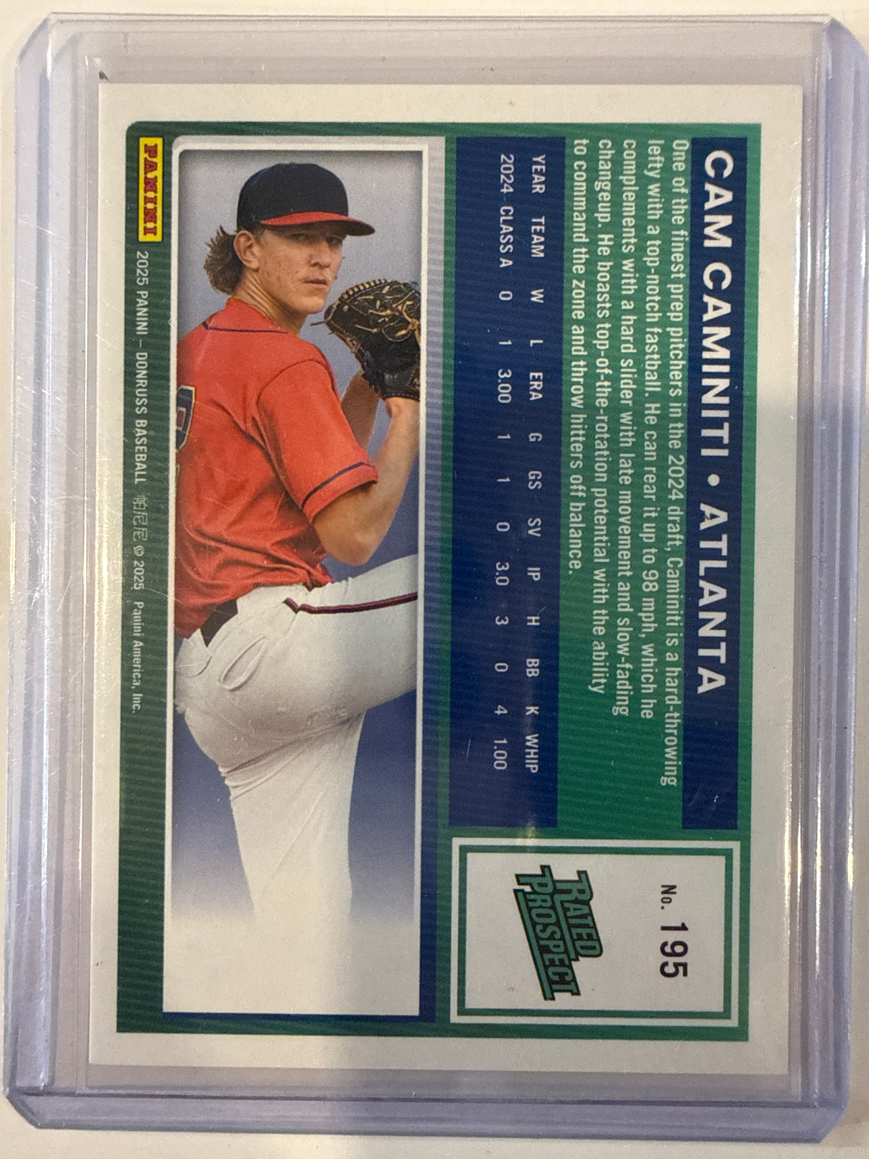 Numbered 43/99 Cam Caminiti #195