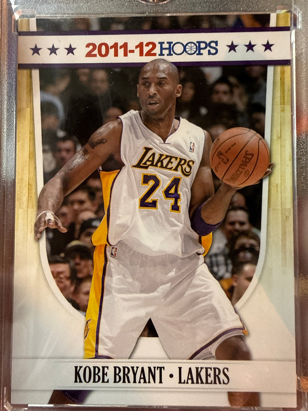 2011-12 Panini Hoops Kobe Bryant #9 Los Angeles Lakers
