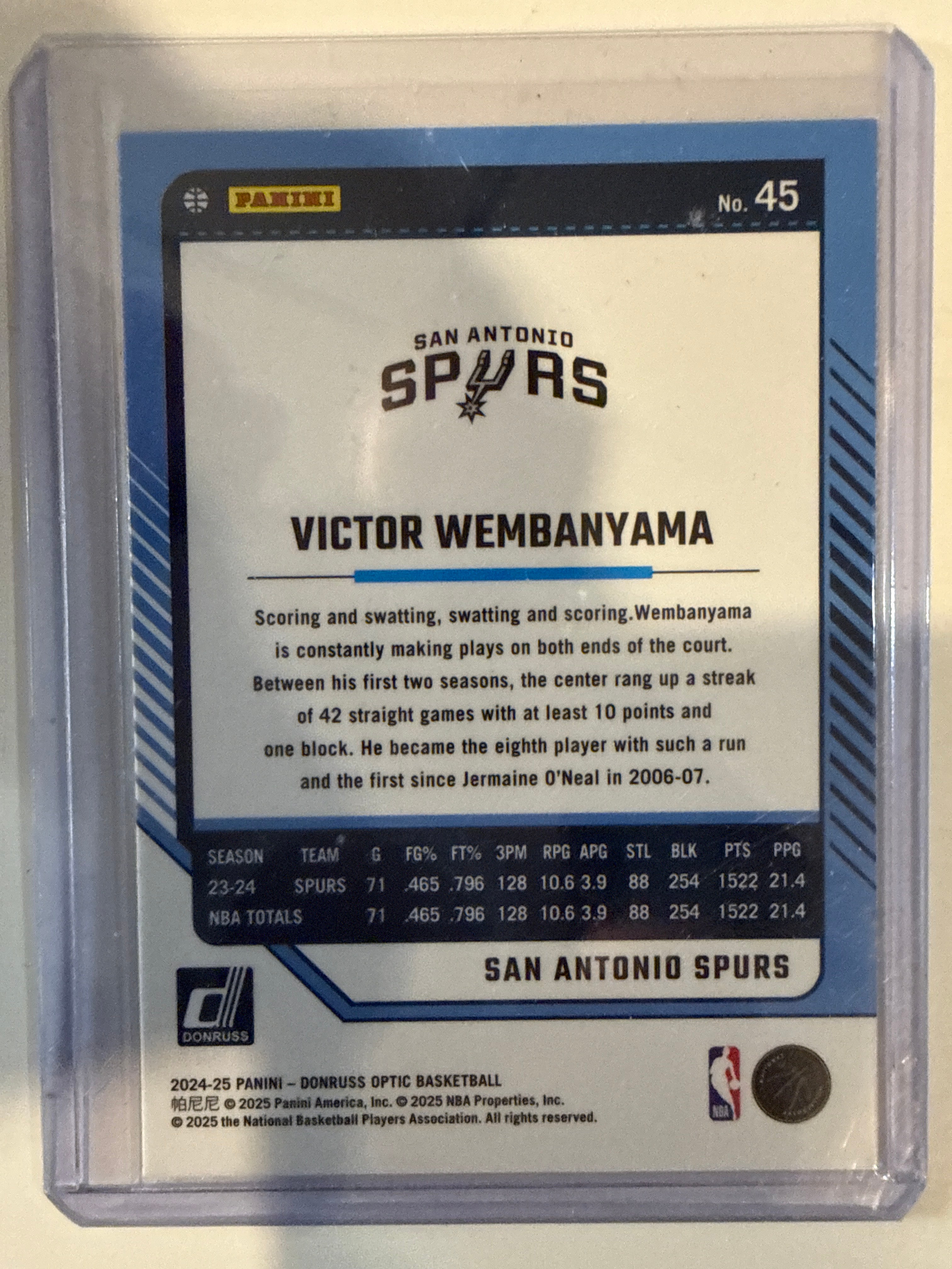 Victor Wembanyama #45