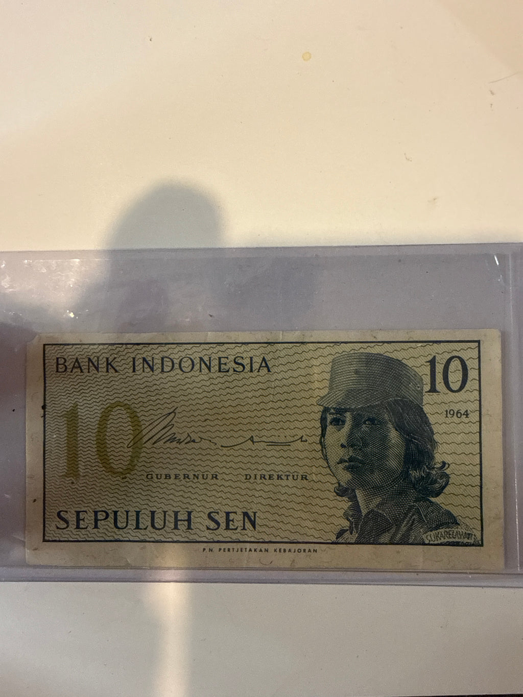 Indonesia 1964 bill