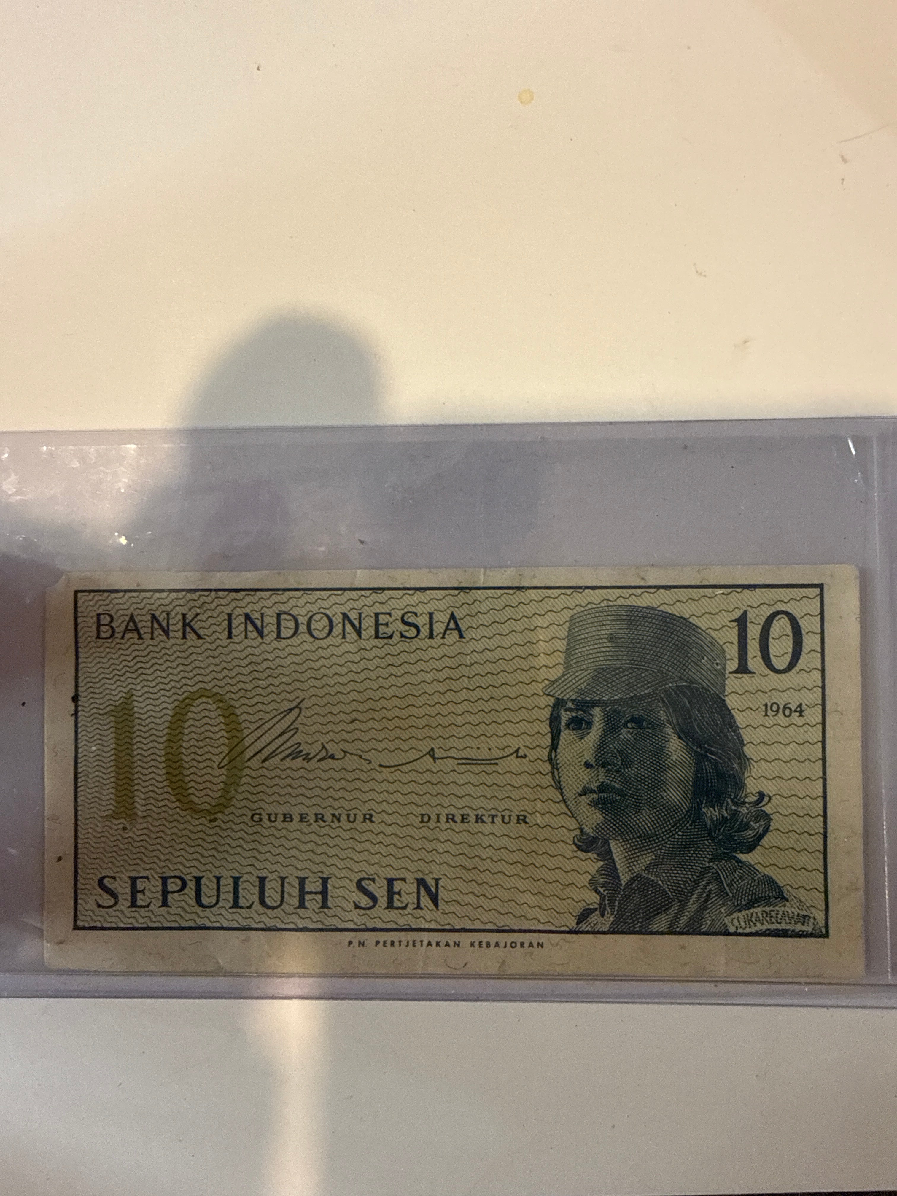 Indonesia 1964 bill