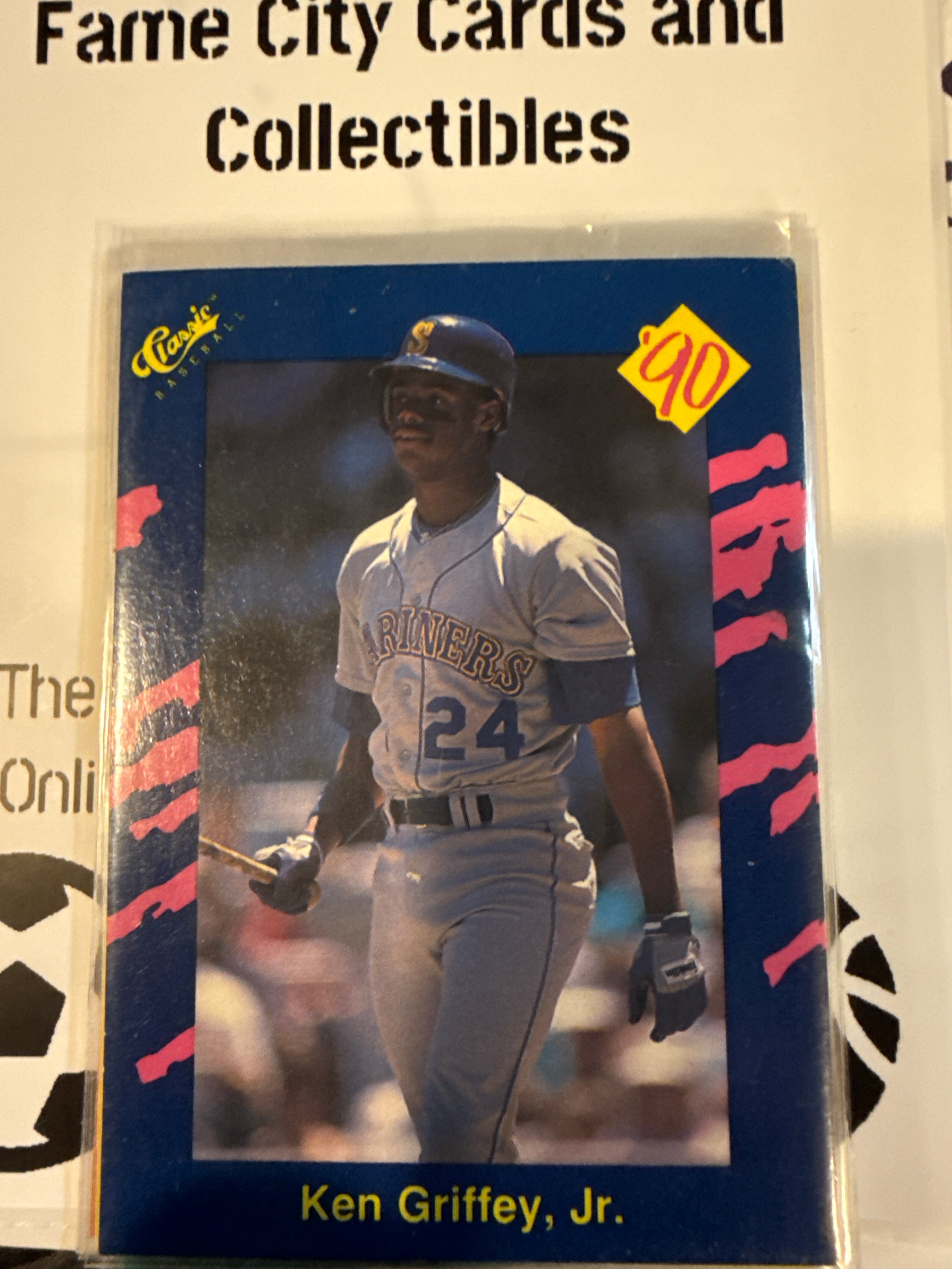 Ken Griffey Jr 13-Card Lot - 1989 Leaf Rookie, Error Card & More