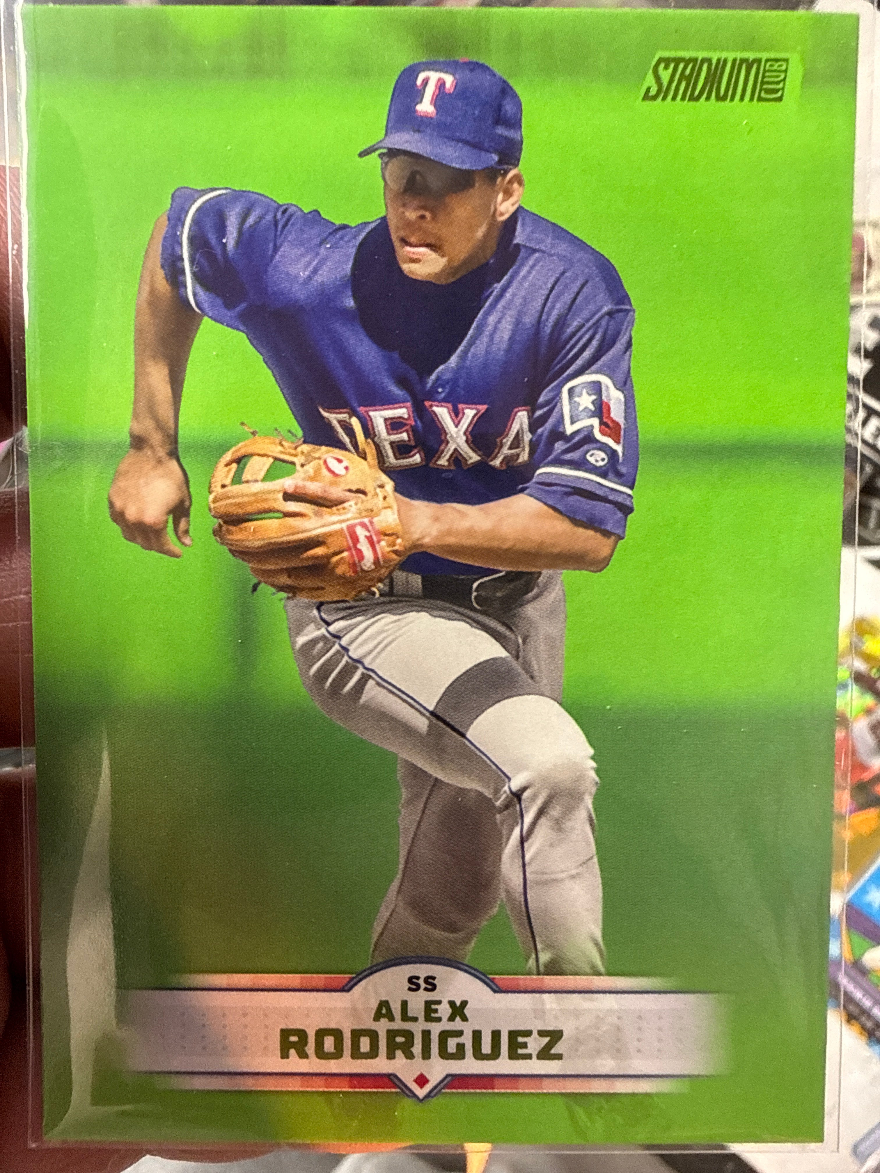 Alex Rodriguez 2025 Topps Stadium Club Card #130 - Texas Rangers