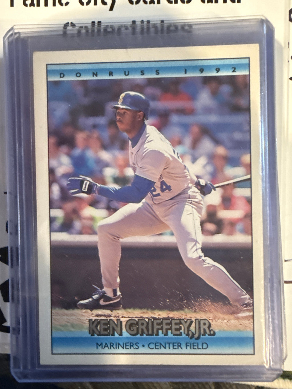 Ken Griffey Jr 13-Card Lot - 1989 Leaf Rookie, Error Card & More