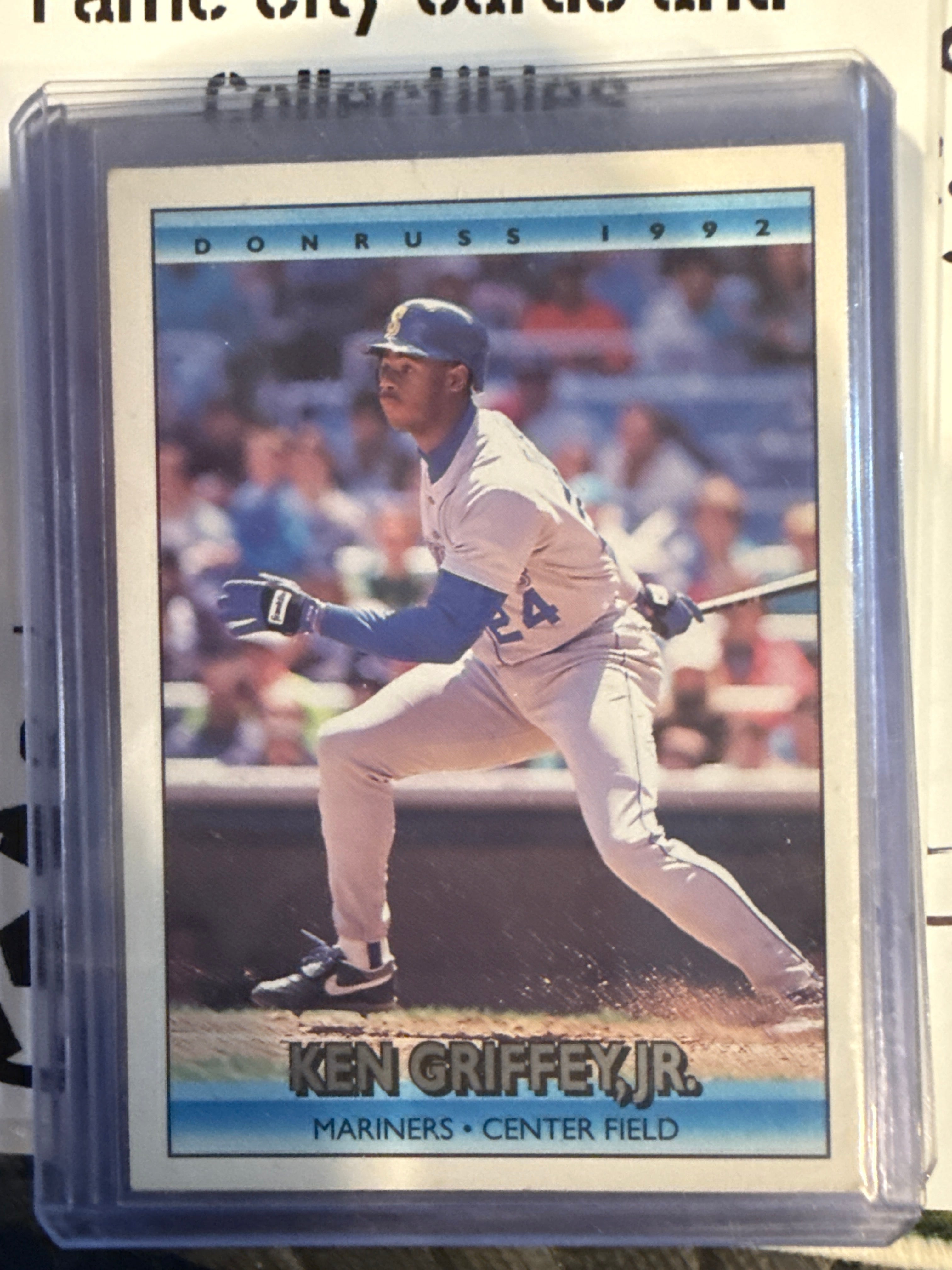 Ken Griffey Jr 13-Card Lot - 1989 Leaf Rookie, Error Card & More