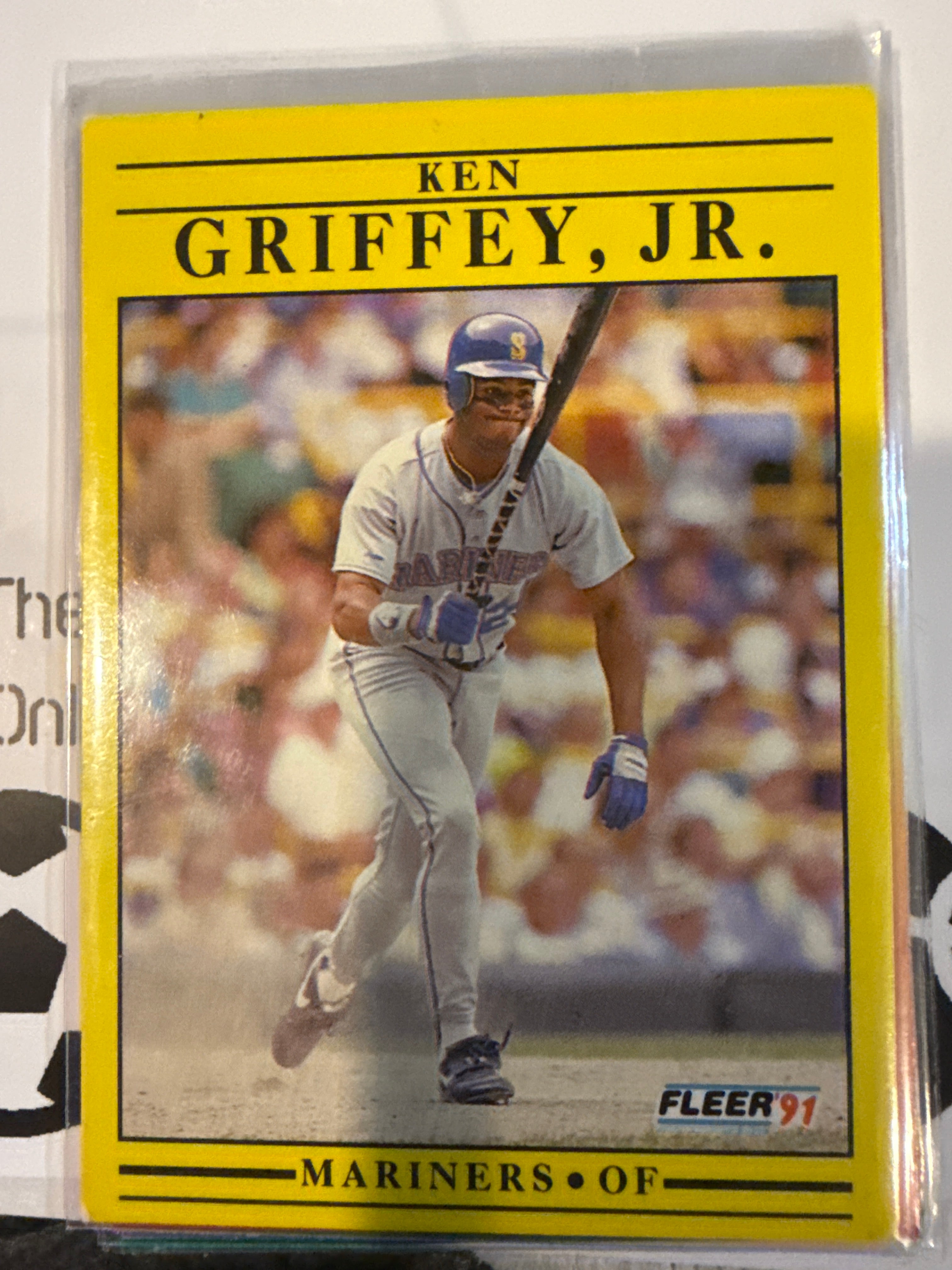 Ken Griffey Jr 13-Card Lot - 1989 Leaf Rookie, Error Card & More