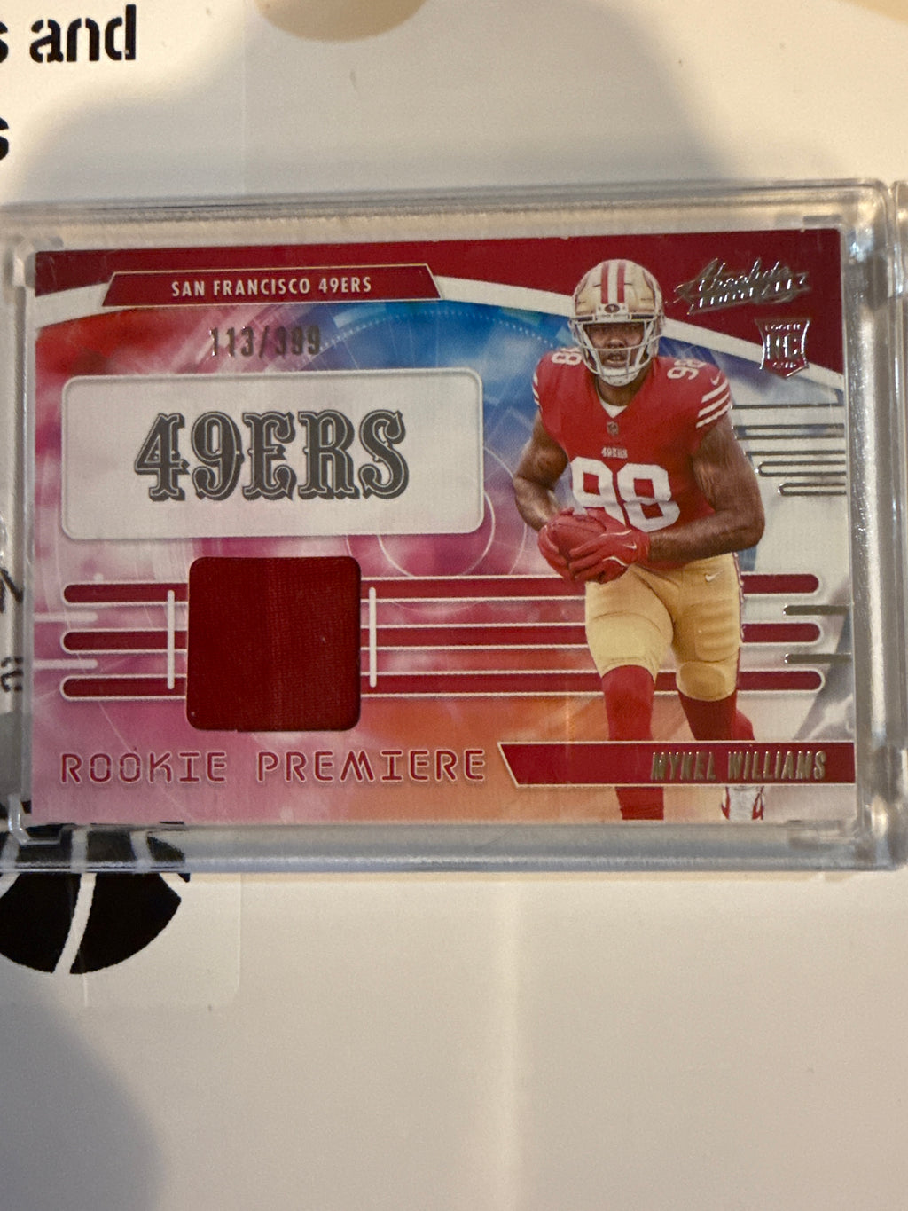 2025 Panini Absolute Mikel Williams # RPM-MWS