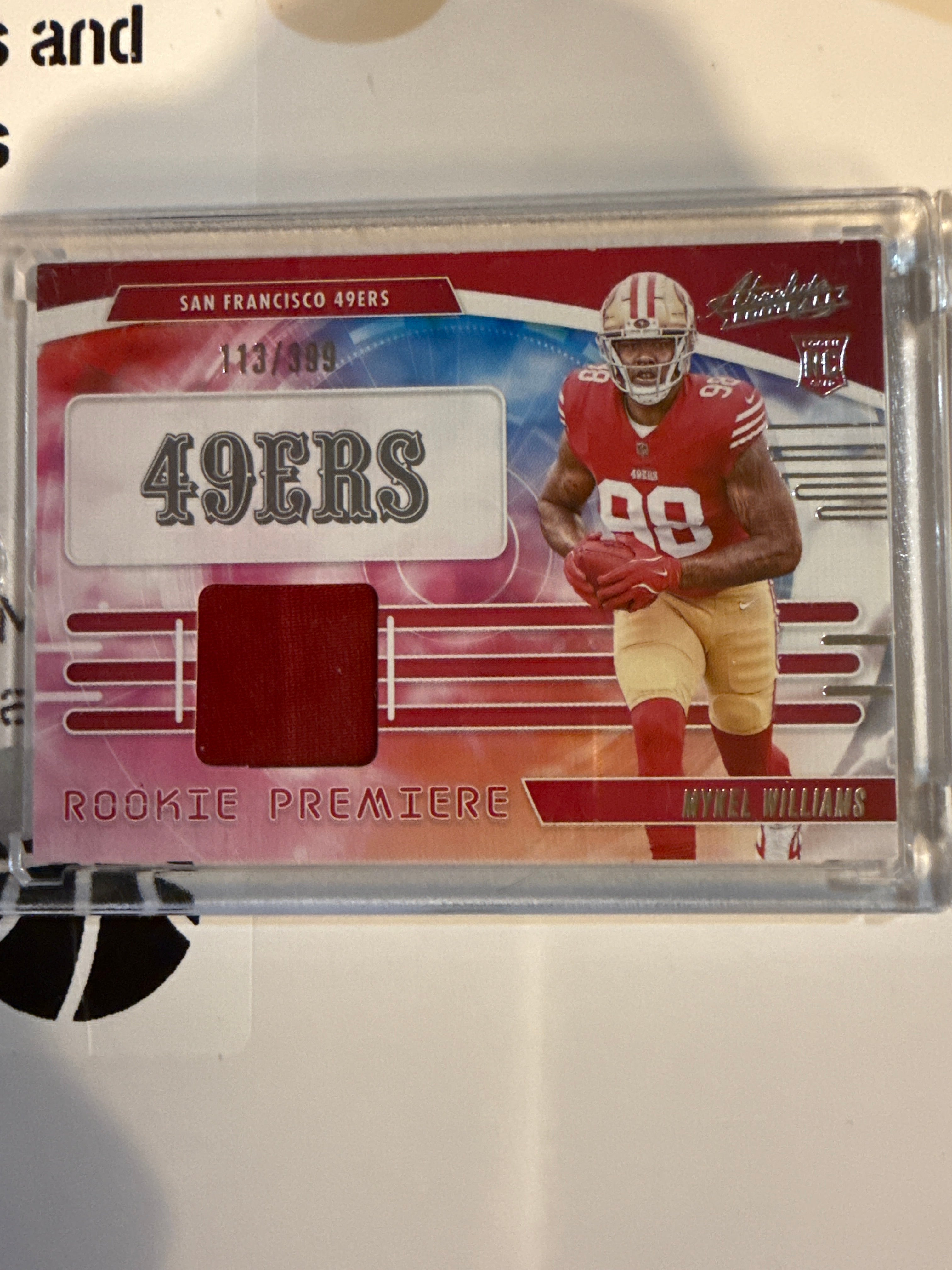 2025 Panini Absolute Mikel Williams # RPM-MWS