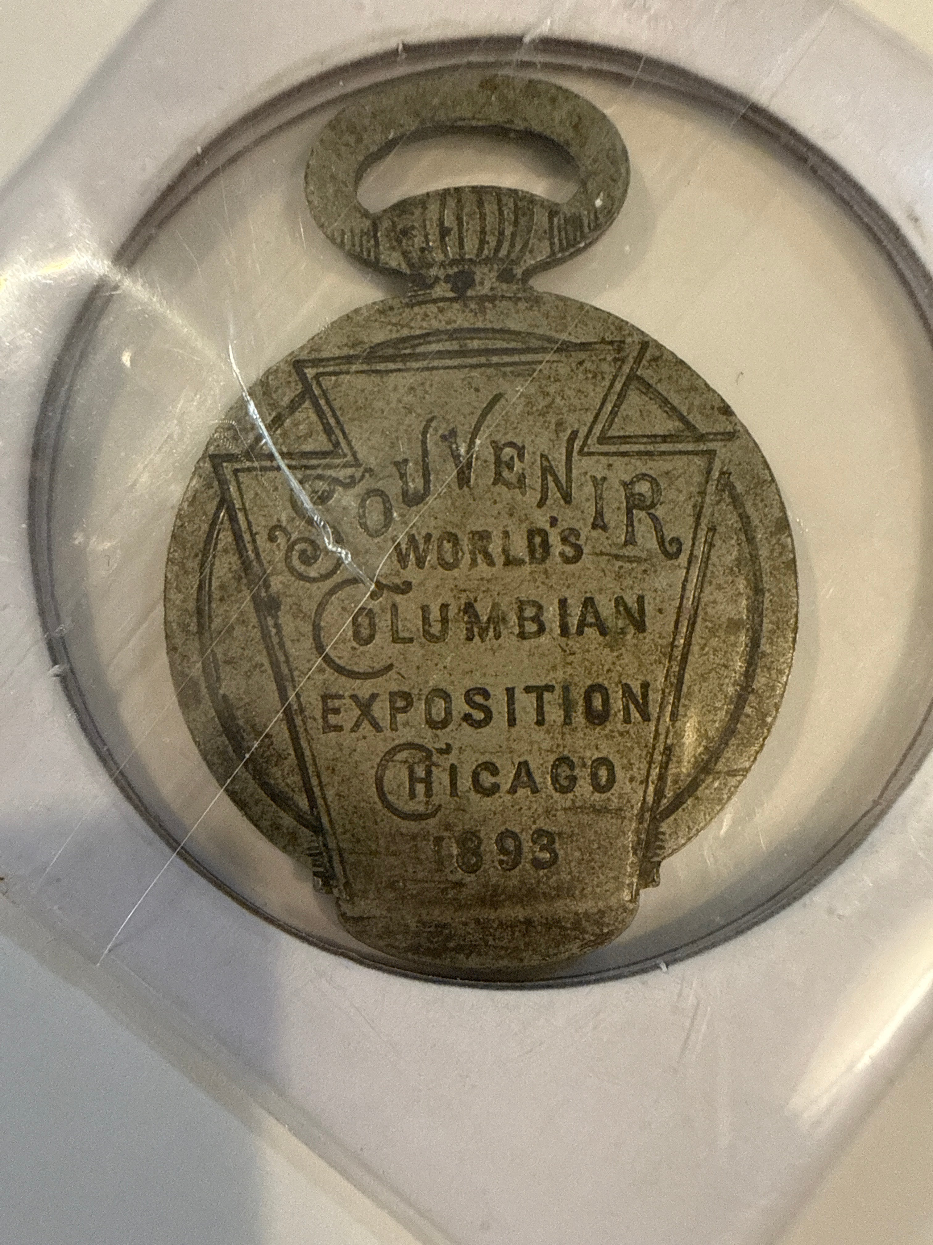 1893 Pocket Watch Opening Key