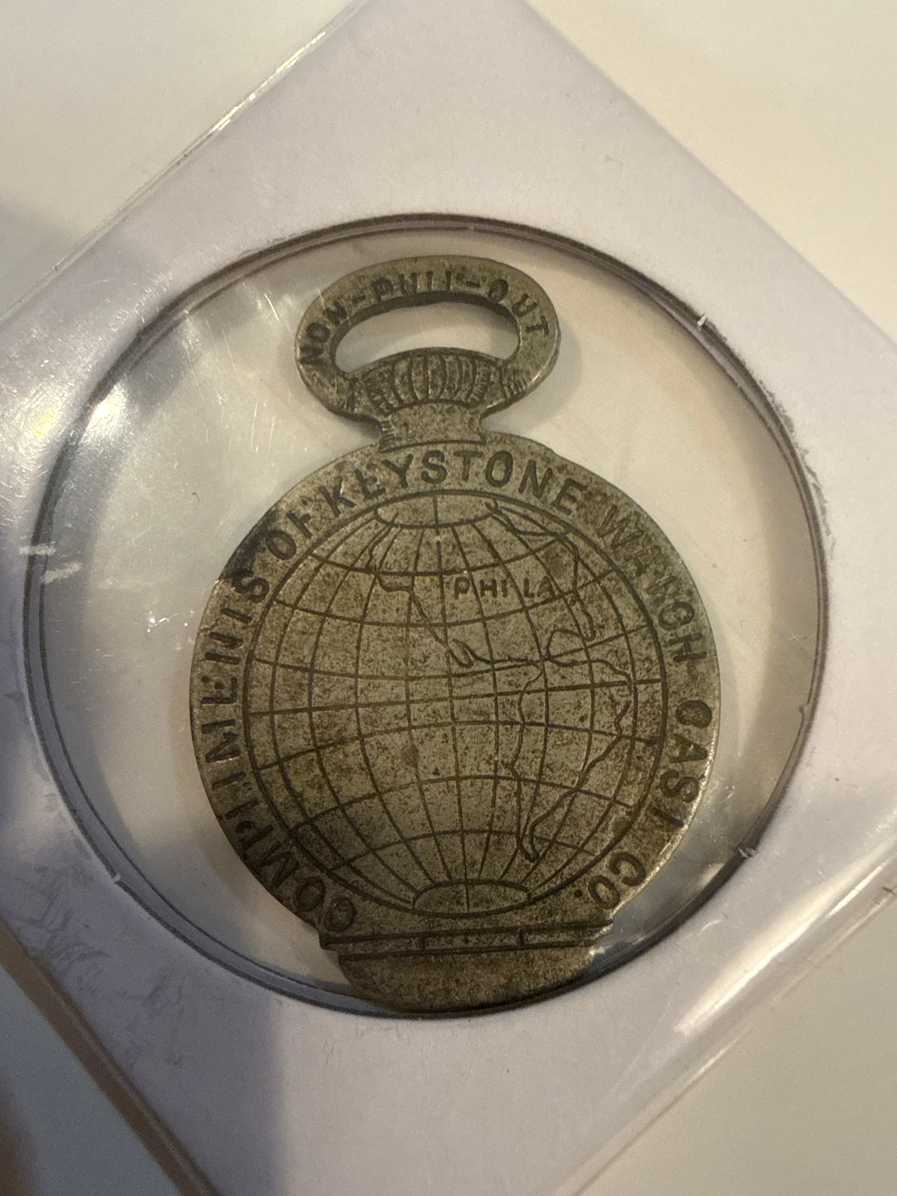 1893 Pocket Watch Opening Key