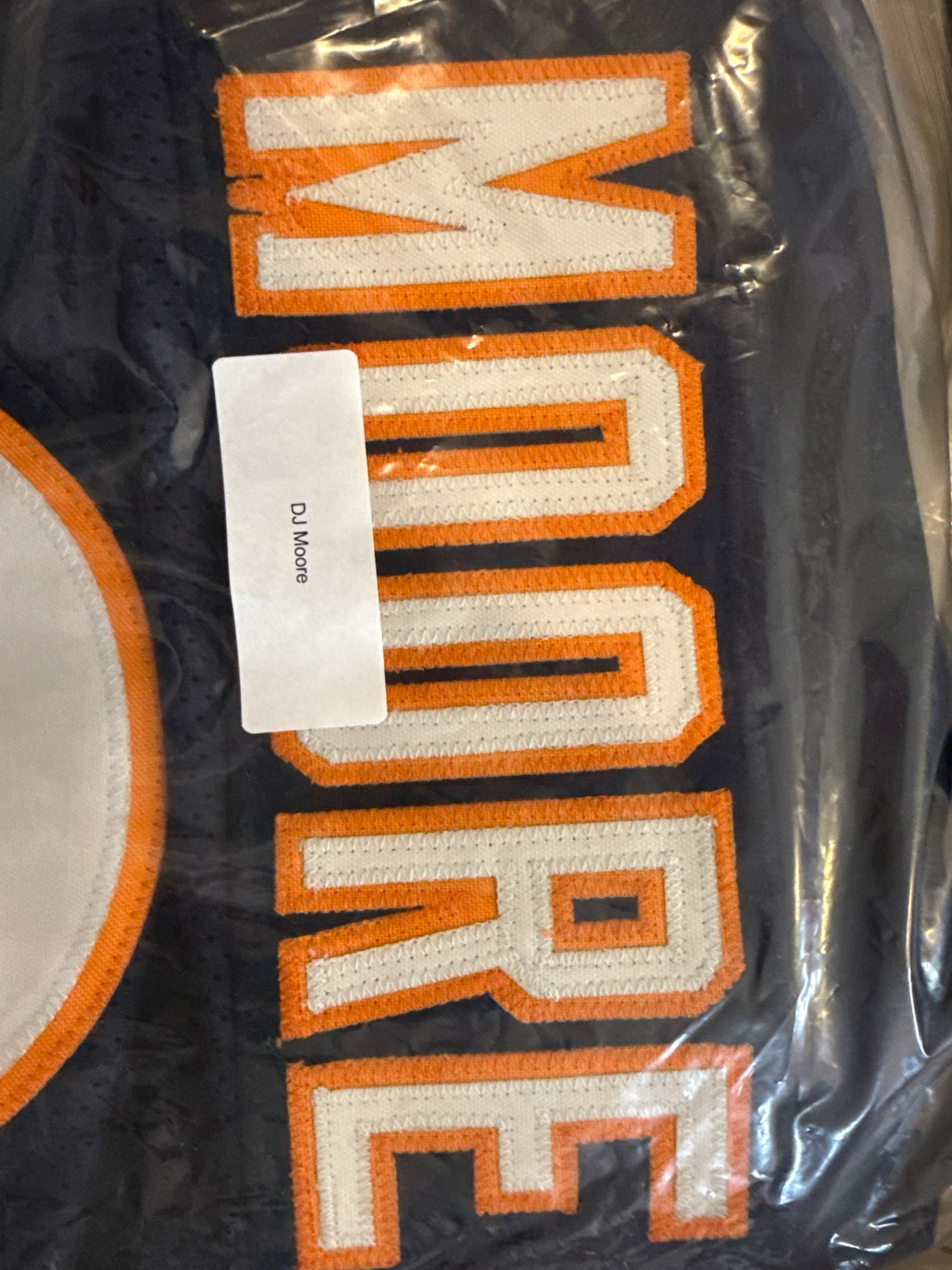 DJ Moore Autographed Jersey