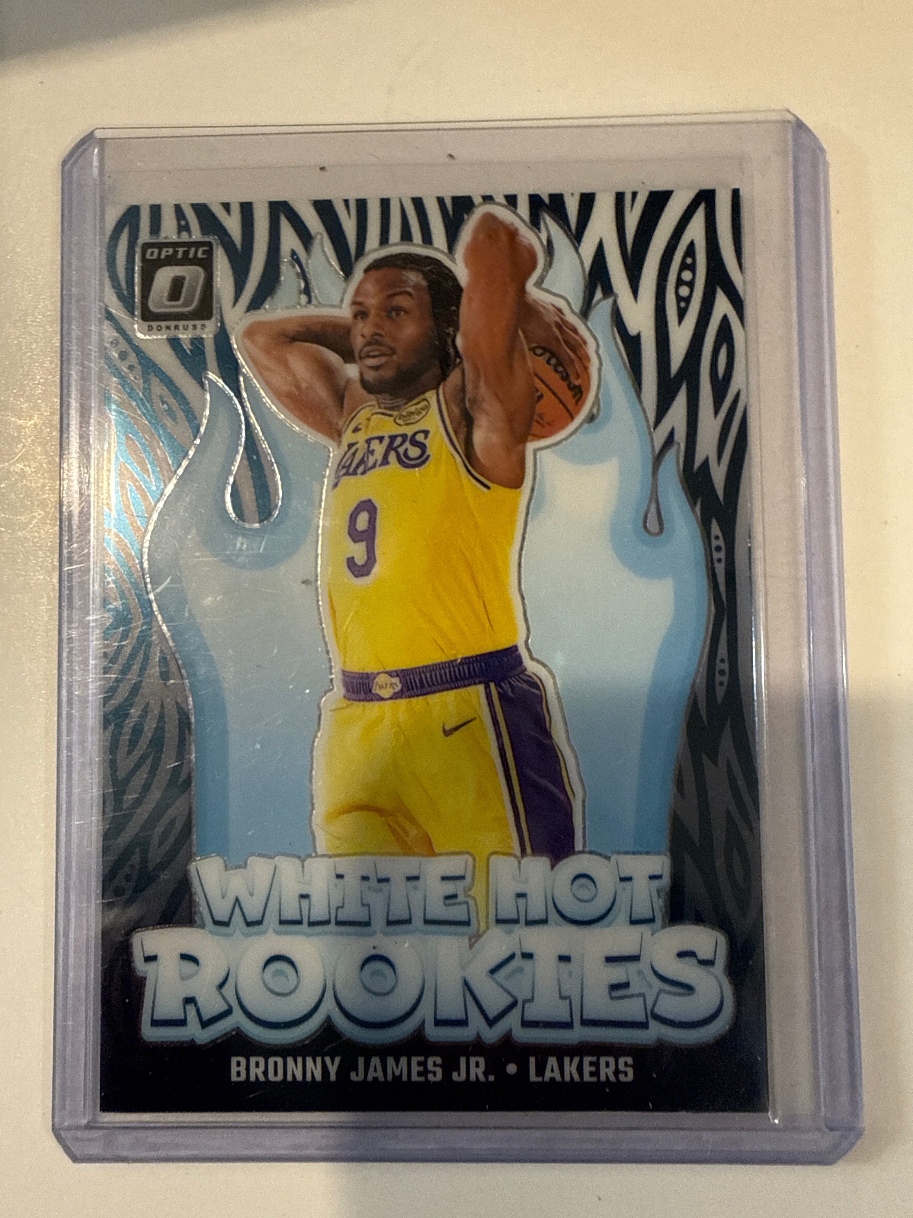 White Hot Rookies Bronny James Jr #15