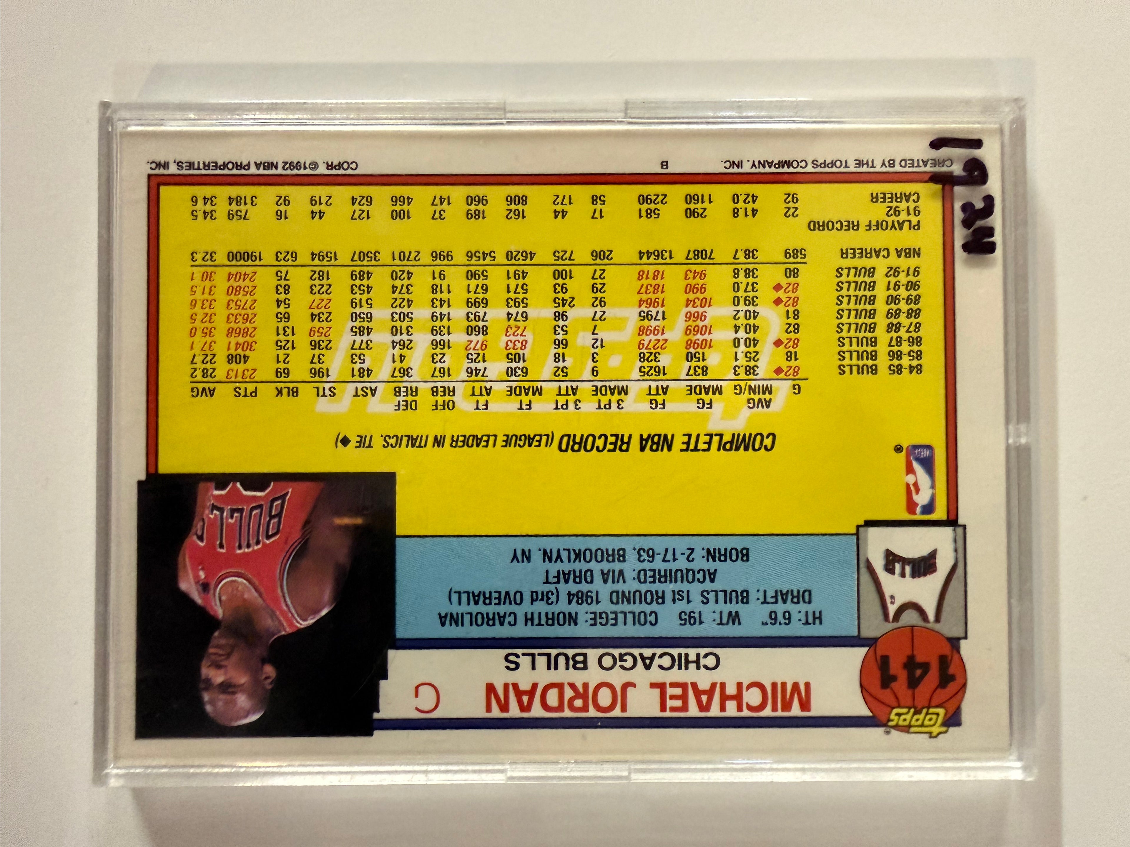 Michael Jordan Topps #141