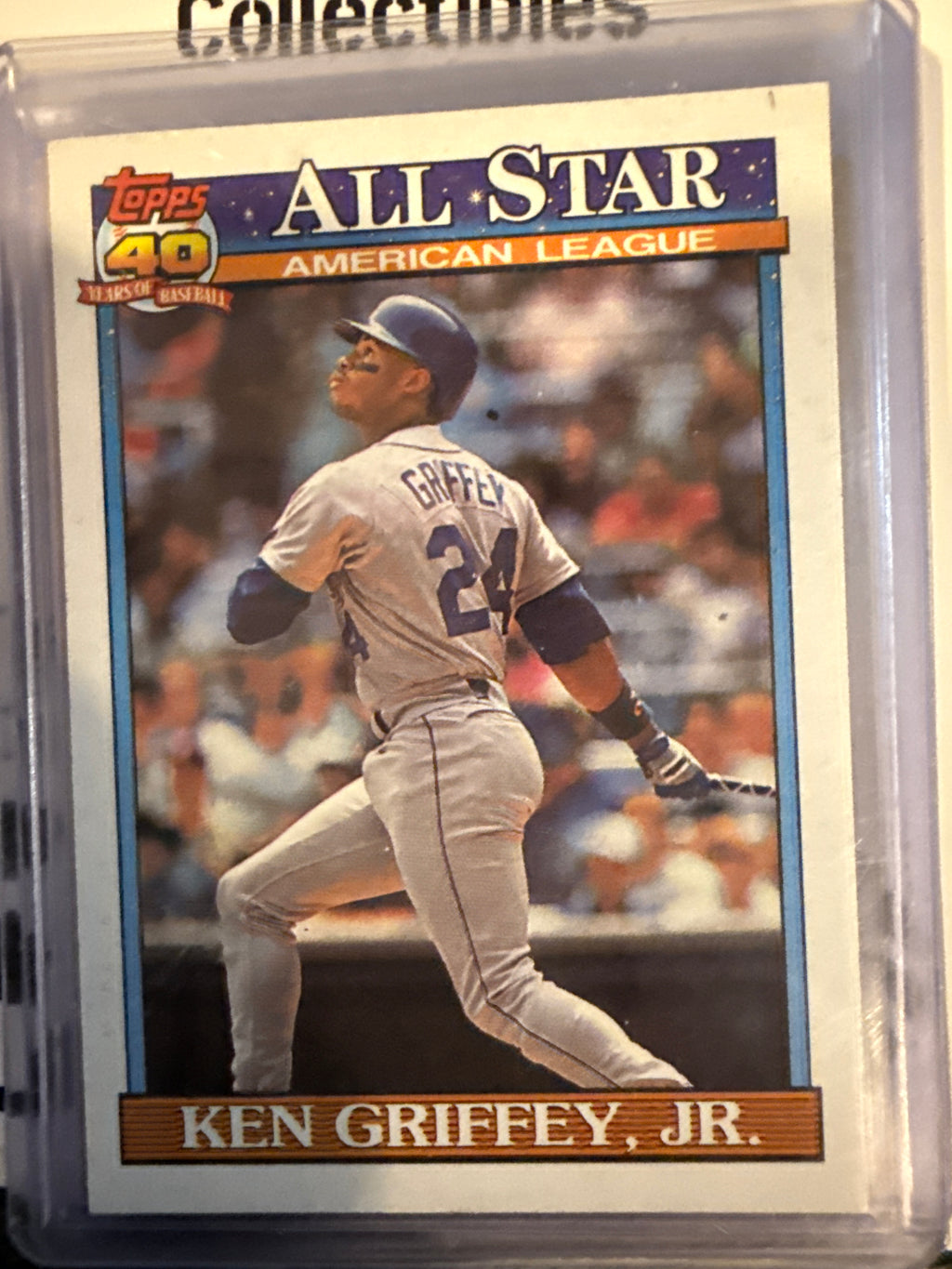 Ken Griffey Jr 13-Card Lot - 1989 Leaf Rookie, Error Card & More