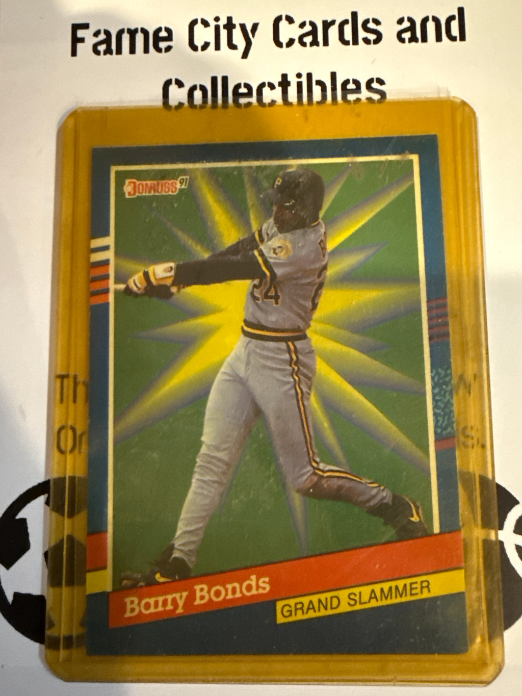 1990 Leaf Barry Bonds #5