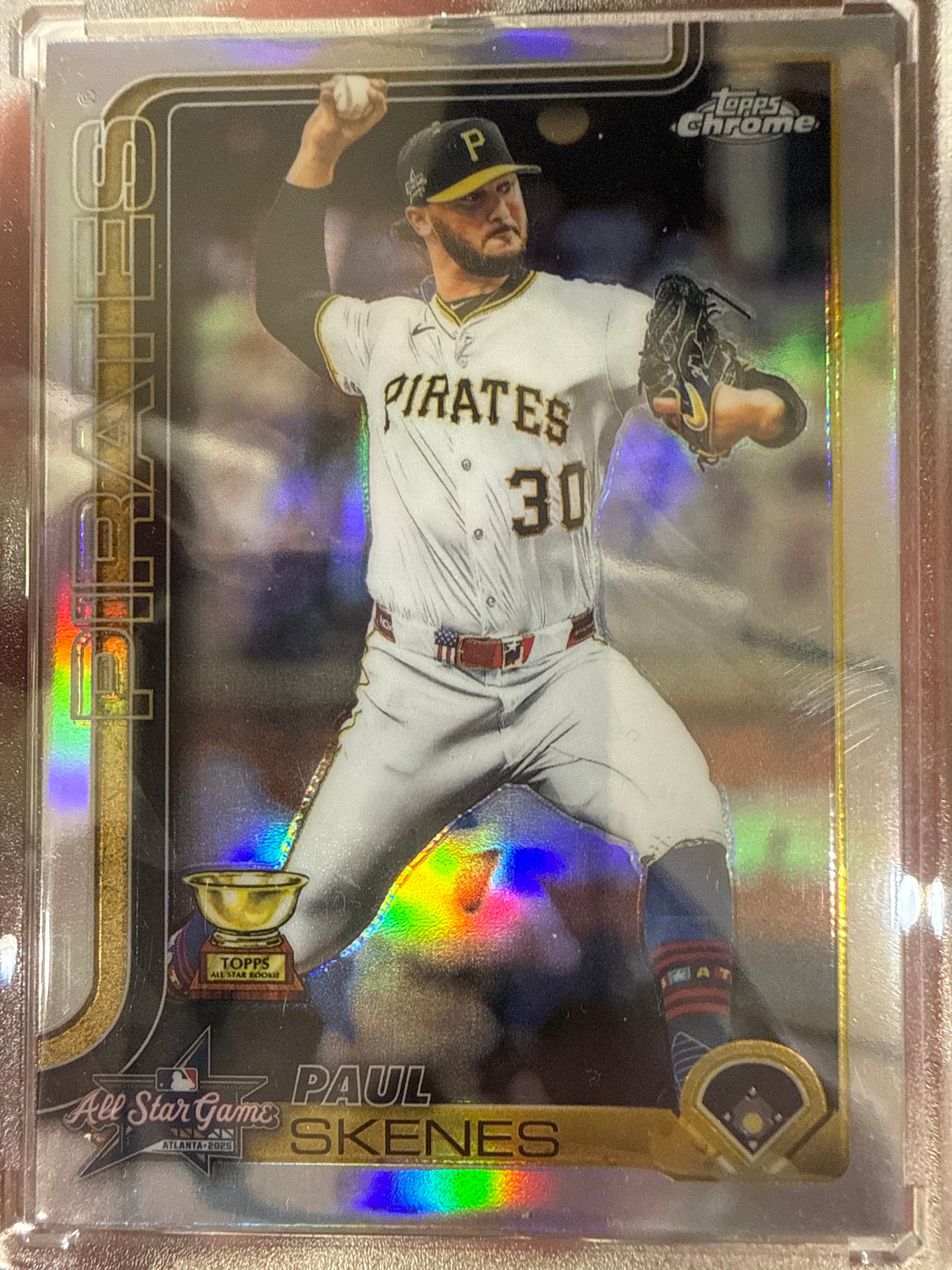 2025 Topps Chrome All-Star Game #ASGC-44 Paul Skenes Refractor RC