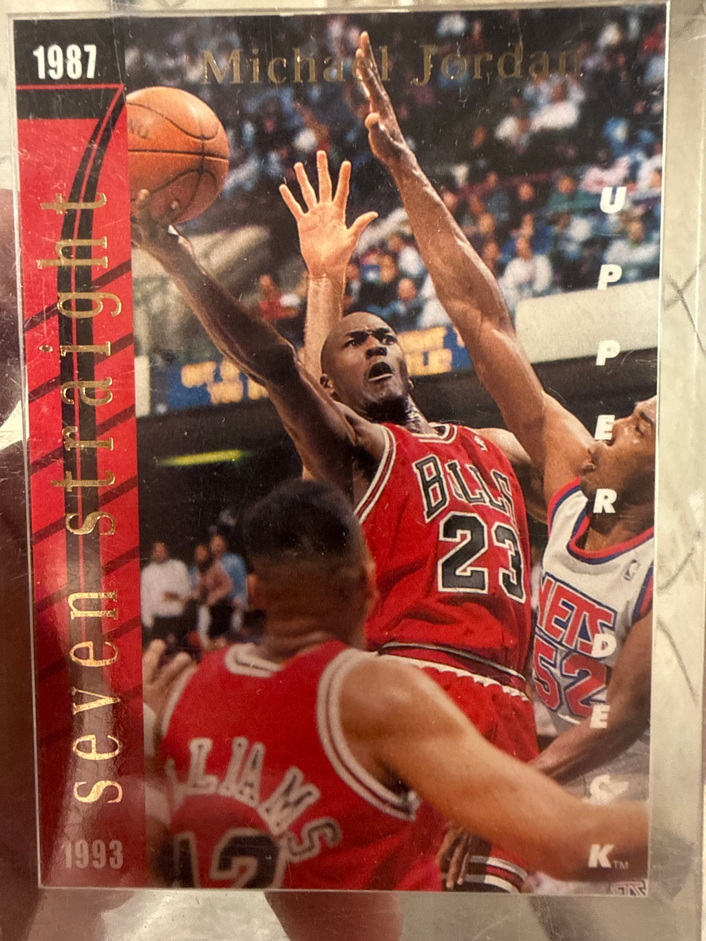 1993 Upper Deck #SP3 Jordan/Chamberlain Seven Straight Scoring Titles