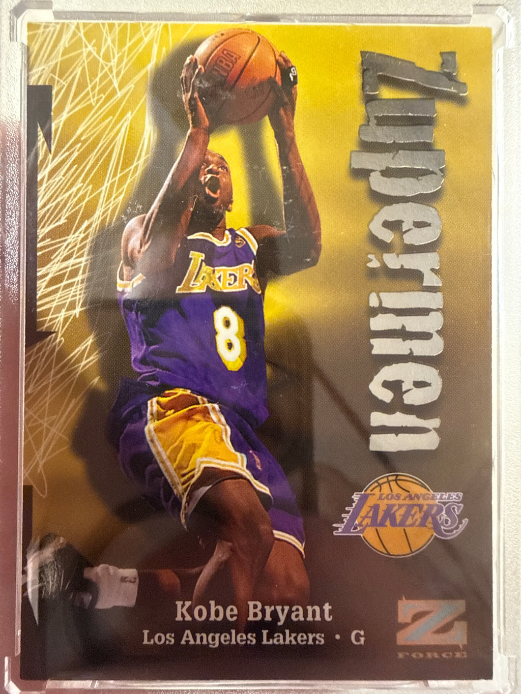 1998 Skybox International Kobe Bryant #195 Z-Force