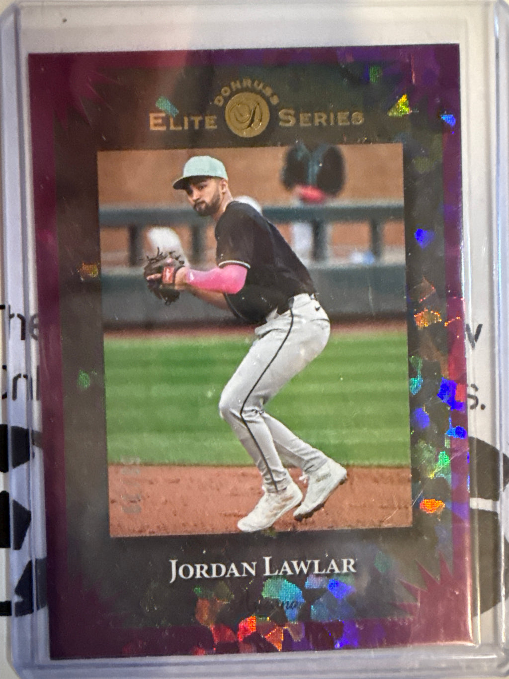 2025 Panini Donruss Jordan Lawlar #3 Numbered 61/99