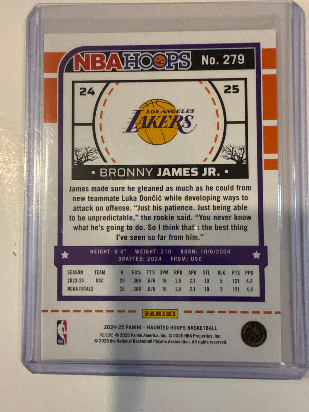 Bronny James Junior #279