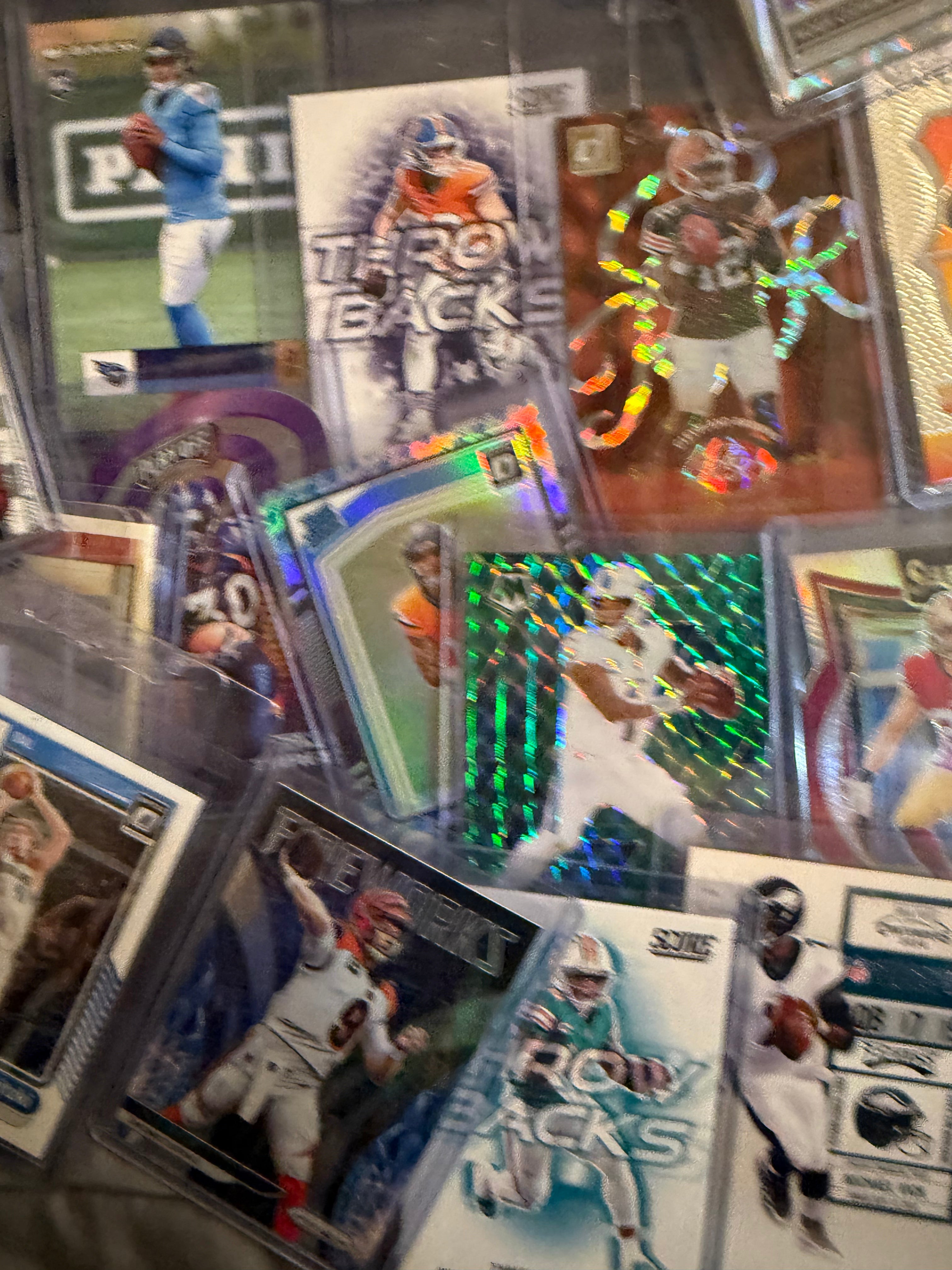 Raw Single Cards in Sleeves