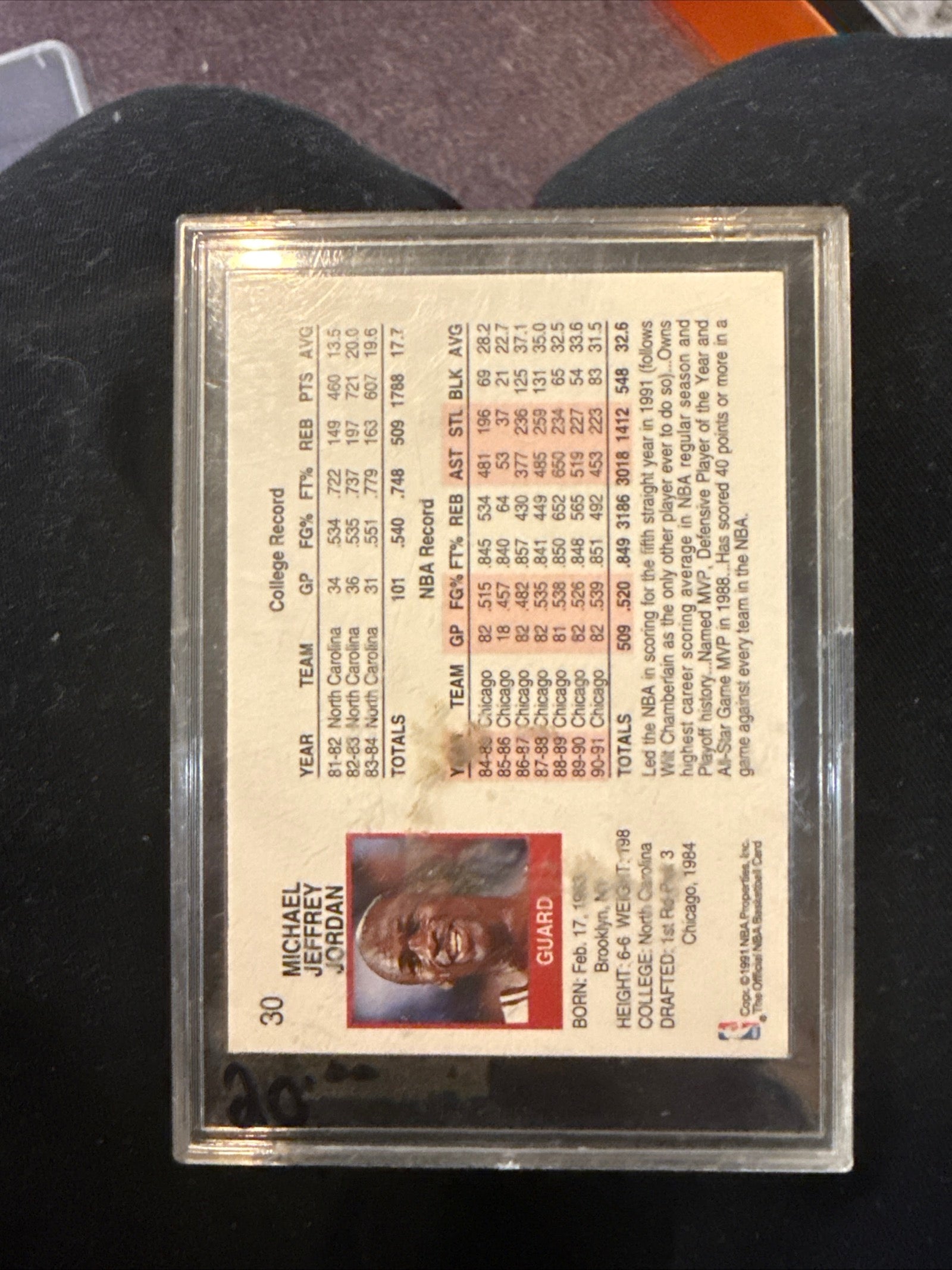 Michael Jordan #30 NBA Hoops