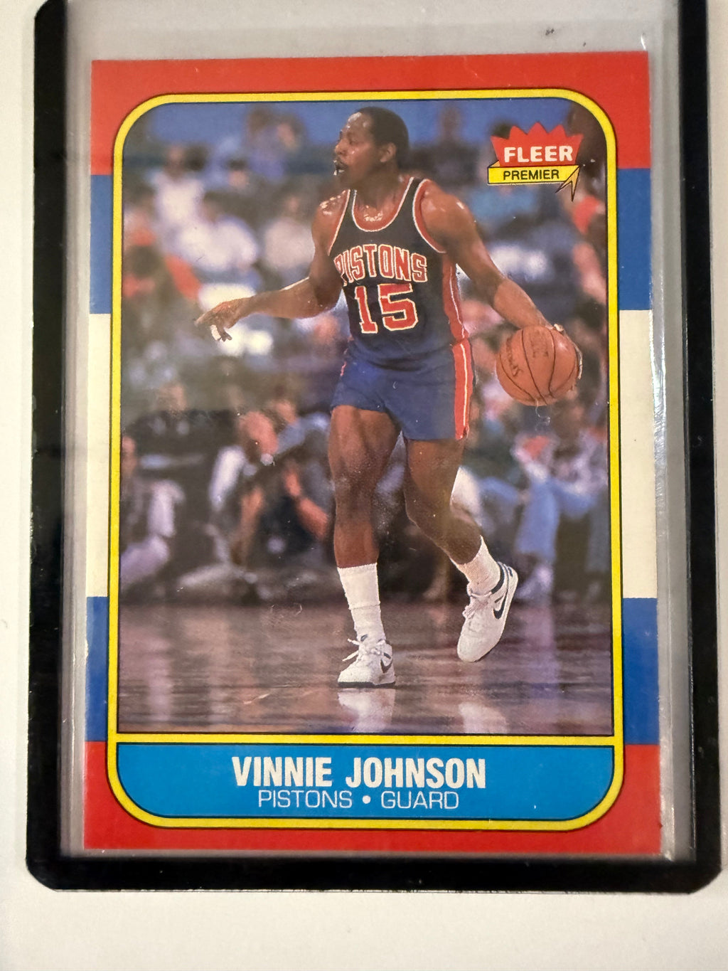 1986 #56 Vinnie Johnson Fleer