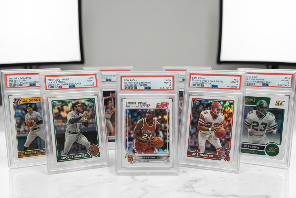 Graded Sports Card Slabs